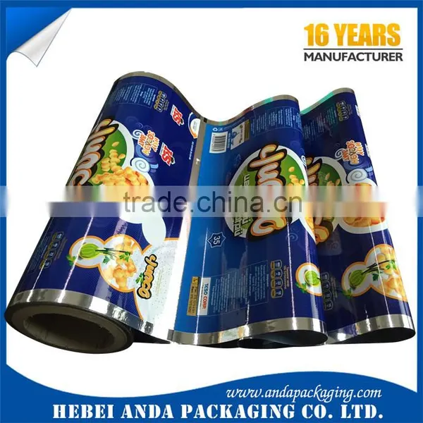 Custom Printed Potato Chip Bags/ Banana Chips Plastic Packaging/cake Packaging Inflatable Bag photo-4