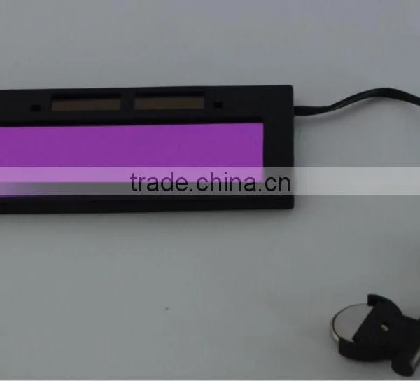 Black Solar Power Auto Darkening Welding Helmet photo-5