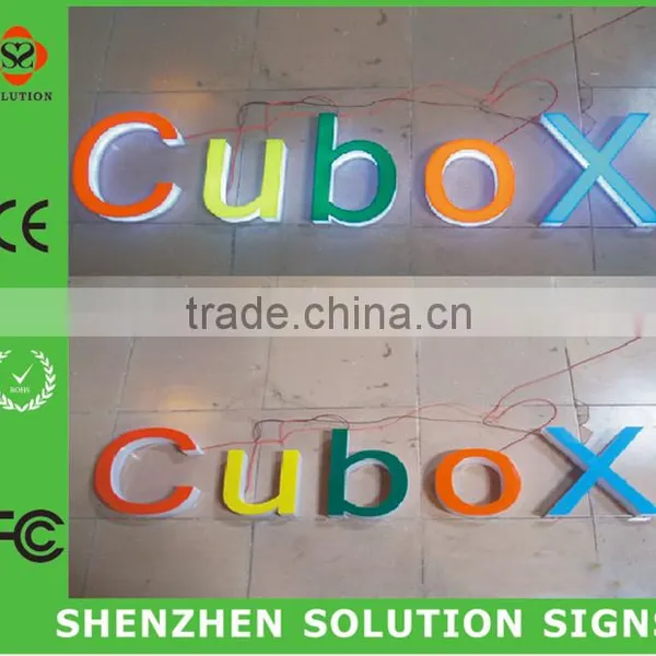 Fabricated Outdoor Advertising Acrylic Led Light Letter Sign photo-3