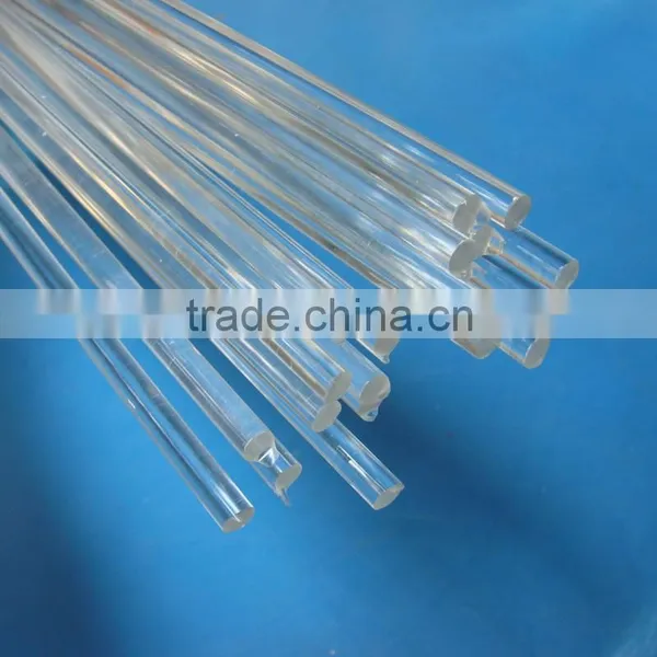 Free Sample Custom Transparent PMMA Plastic Acrylic Rod 5mm Diameter Cast Acrylic Rod photo-3