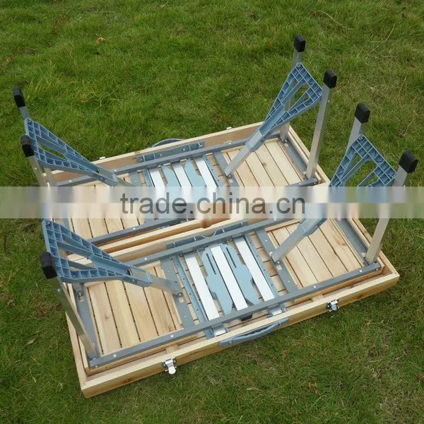 Outdoor Wooden Folding Picnic Tables photo-3