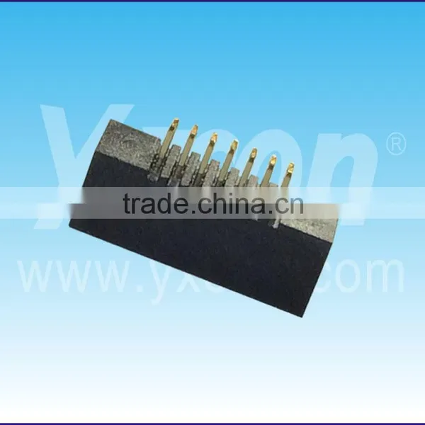 China Supplier Excellent Quality 1.27mm Pitch 180 Degree Box Header Connector photo-6