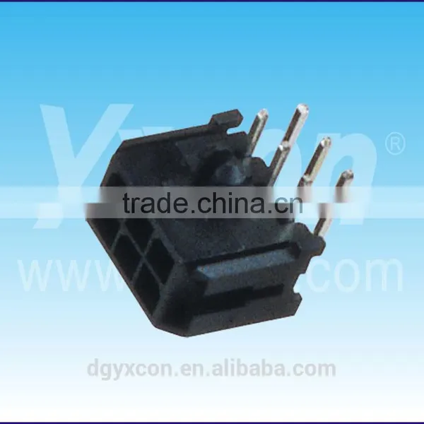 Dongguan Manufacturer MX 3.0mm Pitch 6pin Dual Row Right Angle A Type Wafer&Housing Connector photo-3