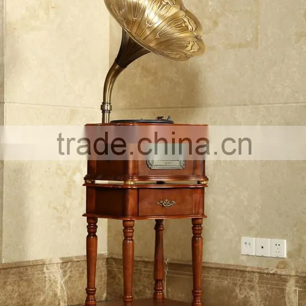 Kellogg Acoustic Phonograph Record Player Manufacturer Vinyl Machine Retro Wooden Crafts National Shipping photo-2