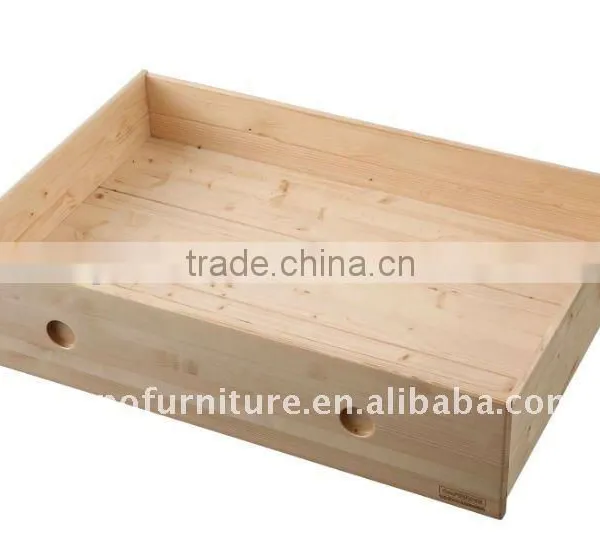 Single Double Bed Underbed Drawer Trundle Bed With Drawer Storage#SP-P014S photo-3