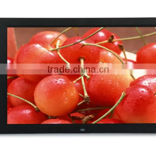 High Quality 15 Inch Digital Photo Frame With Wooden Frame 15 Inch Digital Photo Frame With Muti Function photo-2