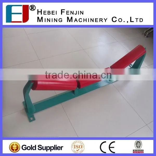 Three Roll Troughing Conveyor Idler Roller For Conveying Bulk Materials photo-3