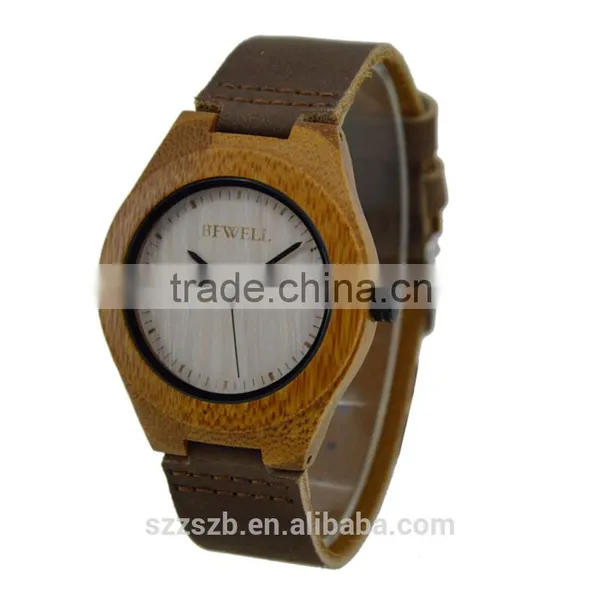 Bewell Handmade Eco-Friendly 100% Natrual Wood Watch Custom Made Souvenir photo-4