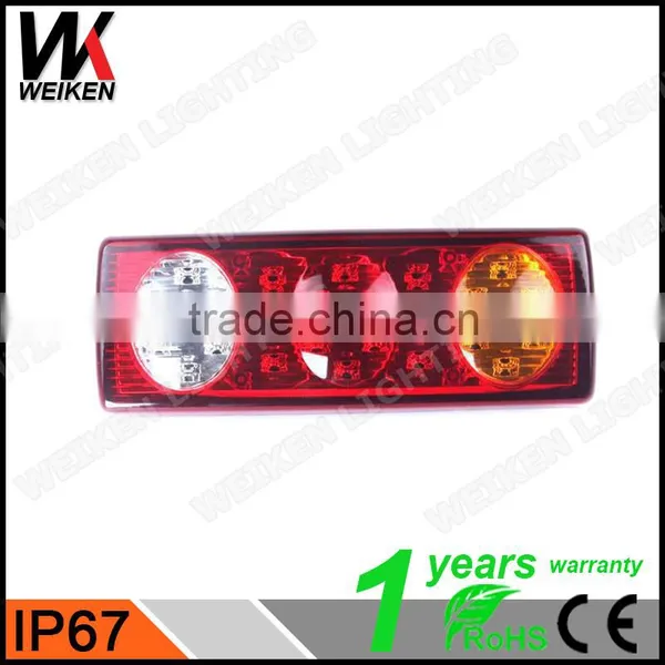 WEIKEN New Products Auto Spare Parts Auto Car Truck Tractor LED Rear Tail Light WK-BSWD09