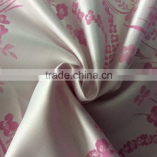 75D*150D 100%polyester Jacquard Fabric for Home Textile and Beddings