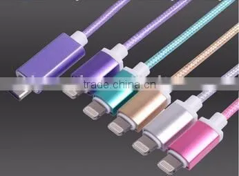 Multi-function 3 in 1 Usb Type-c Cable for Iphone and Samsung With Flashlight/memory Reader Function photo-6