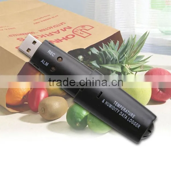 Mini USB Temperature & Humidity With LCD Display Data Logger 21000 Memeries photo-5