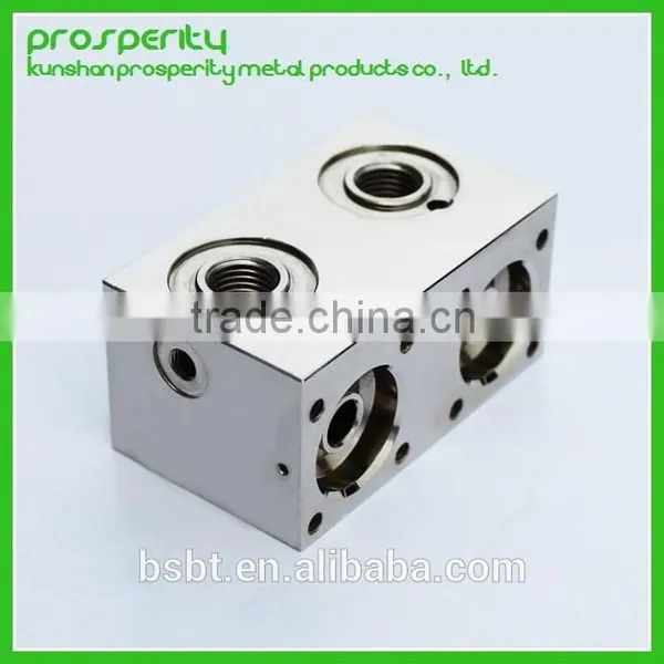 Chinese Brass Valve Block Plated Nickel Chrome Coating photo-5