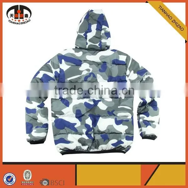 Men Cotton Leisure Jacket With Camo Pattern photo-2