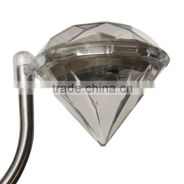 Lowest Price 4 PCS Garden Path Stake Lanterns Outdoor Lamps LED Solar Powered Diamonds Lawn Light Solar Light Pathway photo-3