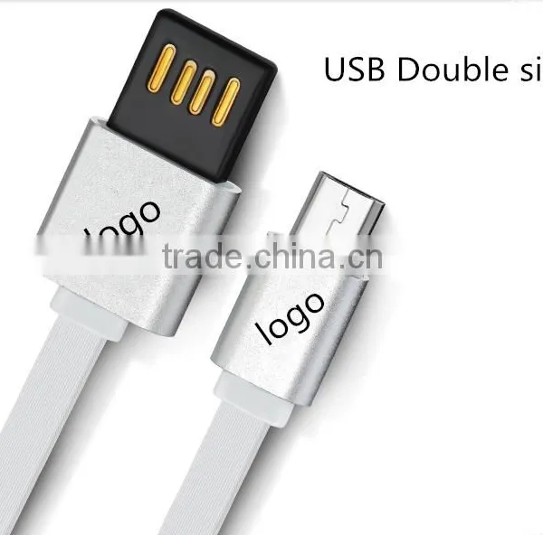 USB Dual Use Metal Micro USB Cable photo-2
