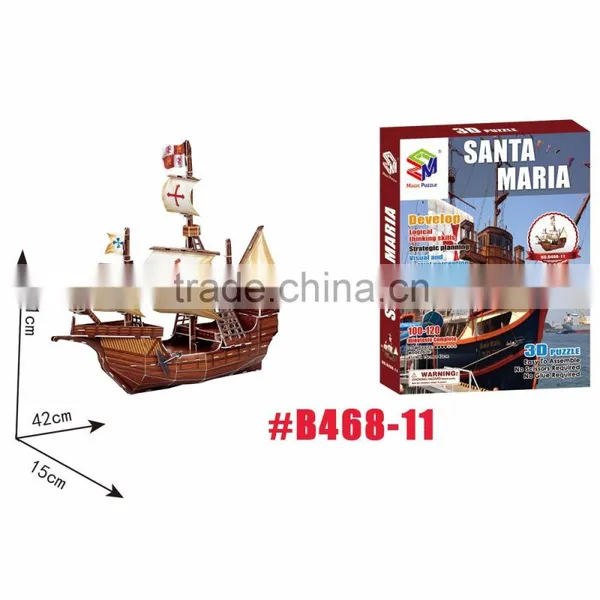 The Black Pearl 3d Jigsaw Puzzle Pirate Ship Gift photo-4