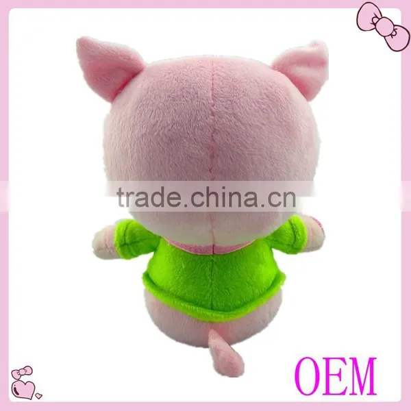 Factory Custom Lovely Stuffed Plush Pink Pig photo-3