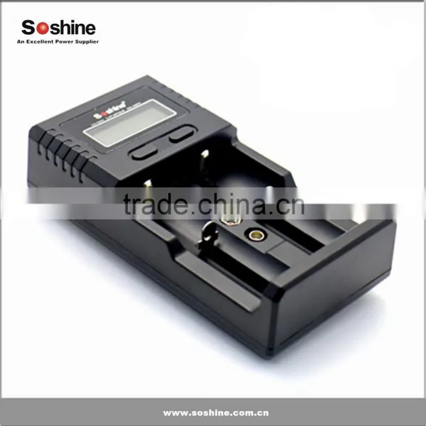 High Quality Universal Battery Charger Dual Slot LCD Charger With EU / US / UK / Korean Plug photo-3