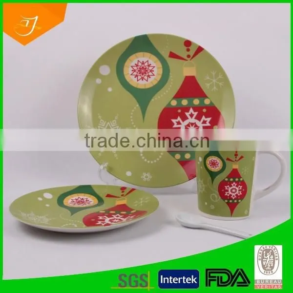 Ceramic Dinnerware, Customized Dinner Set, Porcelain Dinner Ware Set With Christmas Design Quality Choice photo-2
