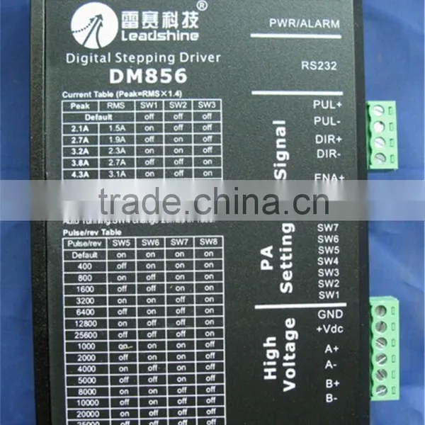 DM856 Leadshine Industrial 2 Phase dc Stepper Motor Driver Quality Choice