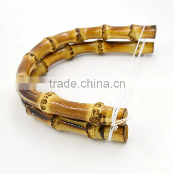 Wooden Handle Resin Handle Bag Part Wholesale China U Type Experiment Bamboo Handle photo-2
