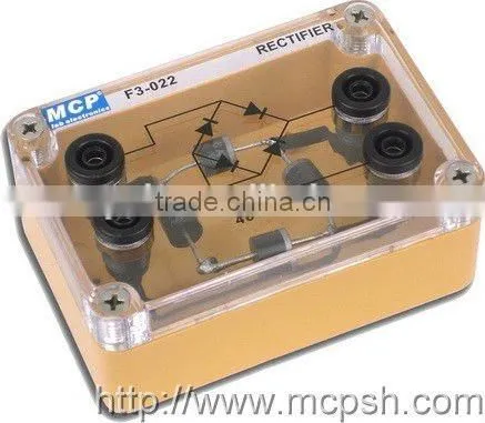 F3-022 RECTIFIER BOX / bridge rectifier transparent with base