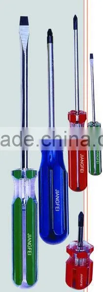 New Colorful Transparent PVC Handle Screwdriver photo-2