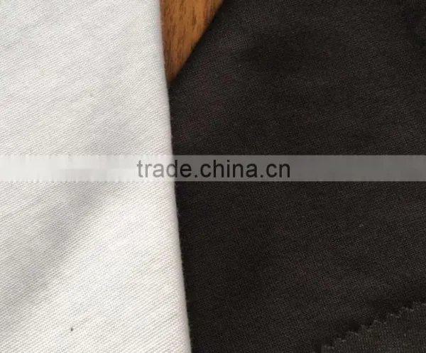 Black Viscose Polyester Fabric, Stocklet Polyester Jersey Fabric, Stock Textile Fabric