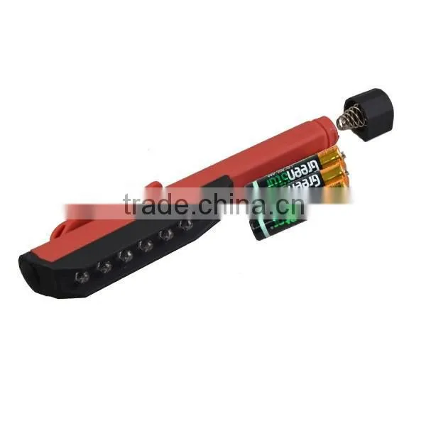 ABS Body Mini 6 LED Pocket Clip Pen Light Quality Choice photo-3