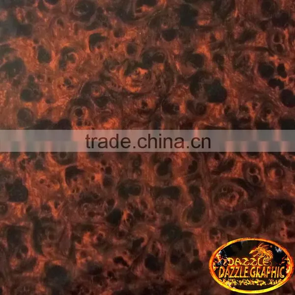 Unmatched Quality DAZZLE Hydro Dip Kits No.DGDAW005-1 Burl Wood Transfer Printing Water Transfer Printing Film Hydrographics