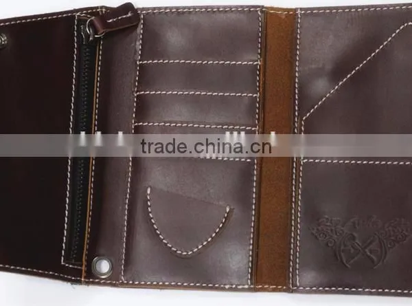 High Quality Man's Wallet,soft Top Grain Leather Men Wallet,supple Genuine Leather Man Wallet With Custom Logo photo-3