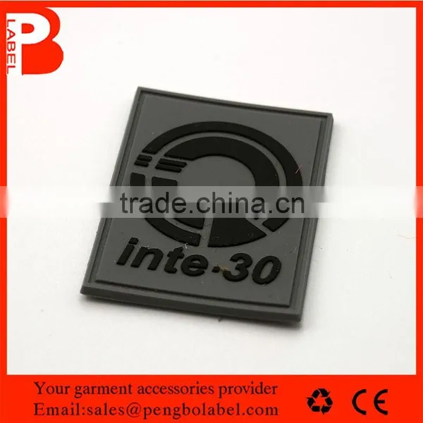 Custom Garment Distressed Logo Pvc Patch for Any Color photo-4