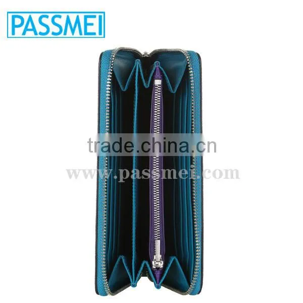 2016 Wholesale Top 10 Brands Woman Leather Wallet photo-3