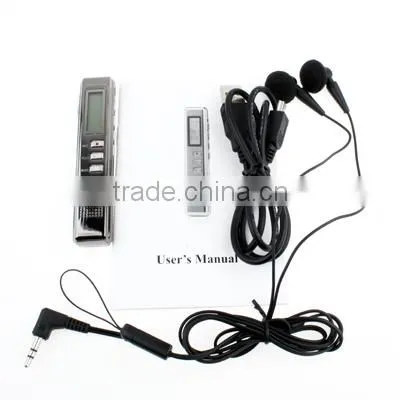 Support Password Locking Recording Monitor and Hearing Aid / Time Stamp / VOR Function 4GB Digital Voice Recorder photo-6
