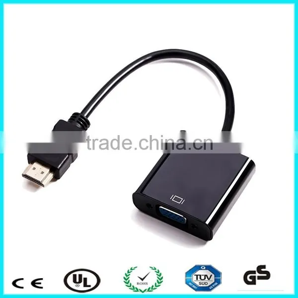 Support 1080 P HD Hdmi to Vga Cable Hdtv Video Converter photo-2