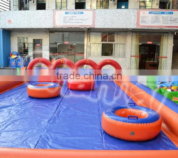 Commercial Inflatable Surf Board Playground Game for Sale, Inflatable Track Slip photo-3