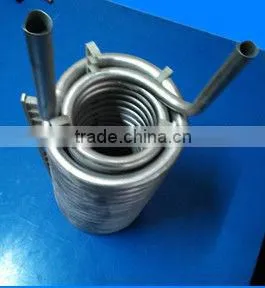 Refrigerator Heat Exchanger Titanium Coil With Pvc Shell for Swimming Pool Heat Exchanger