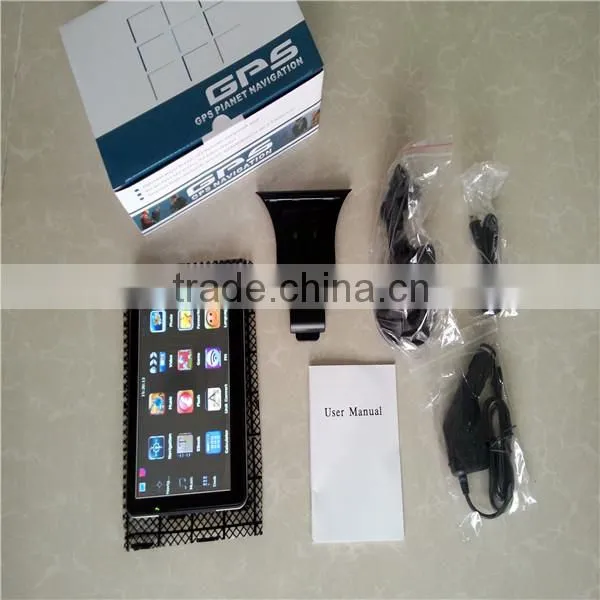 High Quality SDRAM 128MB hd Car 7 Inch Screen Bluetooth Gps Satellite Navigation, Car Gps Navigation 800x480 photo-6