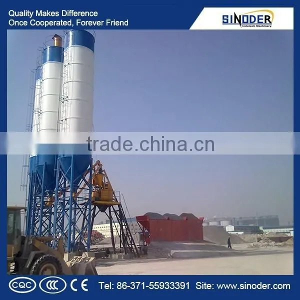 Sinoder Brand HZS Series Concrete Mix Plant Small Concrete Batching Plant Portable Cement Plant photo-5