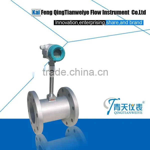 High Temperature Medium Flow Measuring Machine Steam Vortex Flowmeter photo-6