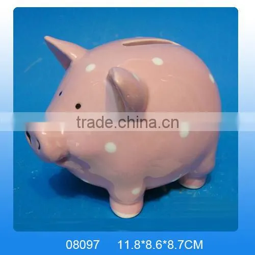 Wholesale Ceramic Animal Money Box,ceramic Fish Coin Bank for Kids photo-2