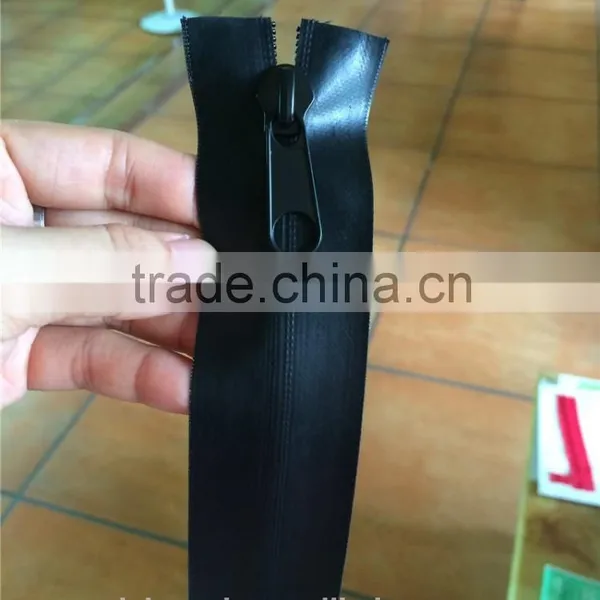 Hotmelt Welded Splashwaterproof TPU-coated #8 Nylon Zipper Chain for Trolley Bags and Suitcase photo-4