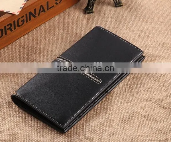 Hot Sale Turkey Mens Long Leather Wallets Designer Purse Wholesale photo-2