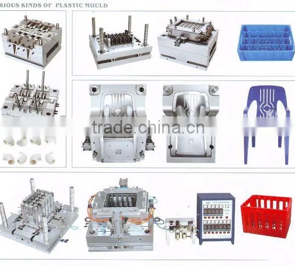 Plastic injection mold and household appliance parts