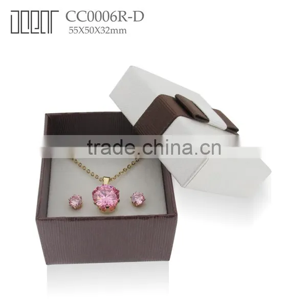 Custom Fancy Gift Paper Jewelry Box Cheap photo-3