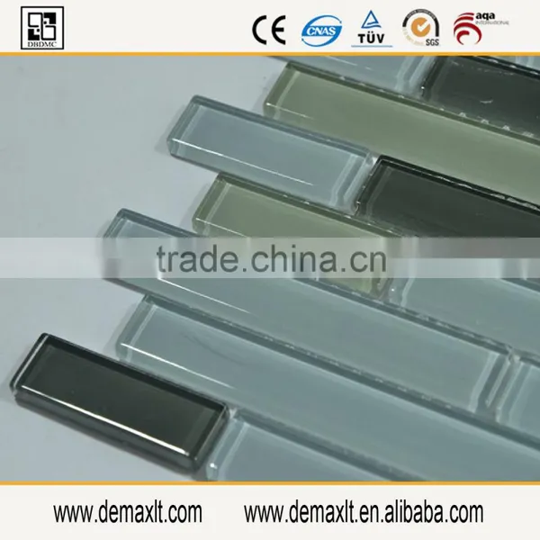 Polished Machine Cut Glass Tiles Glass Mosaics Tiles photo-3