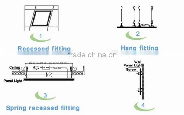 2015 Party Decorations SMD 4014 CE Ceiling 300X300 LED Panel Light photo-6