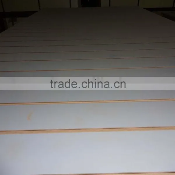 Slatwall Melamine MDF Board