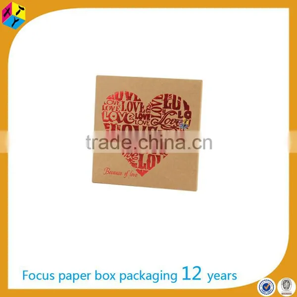 Custom Printed Paper Kraft cd Sleeve photo-3